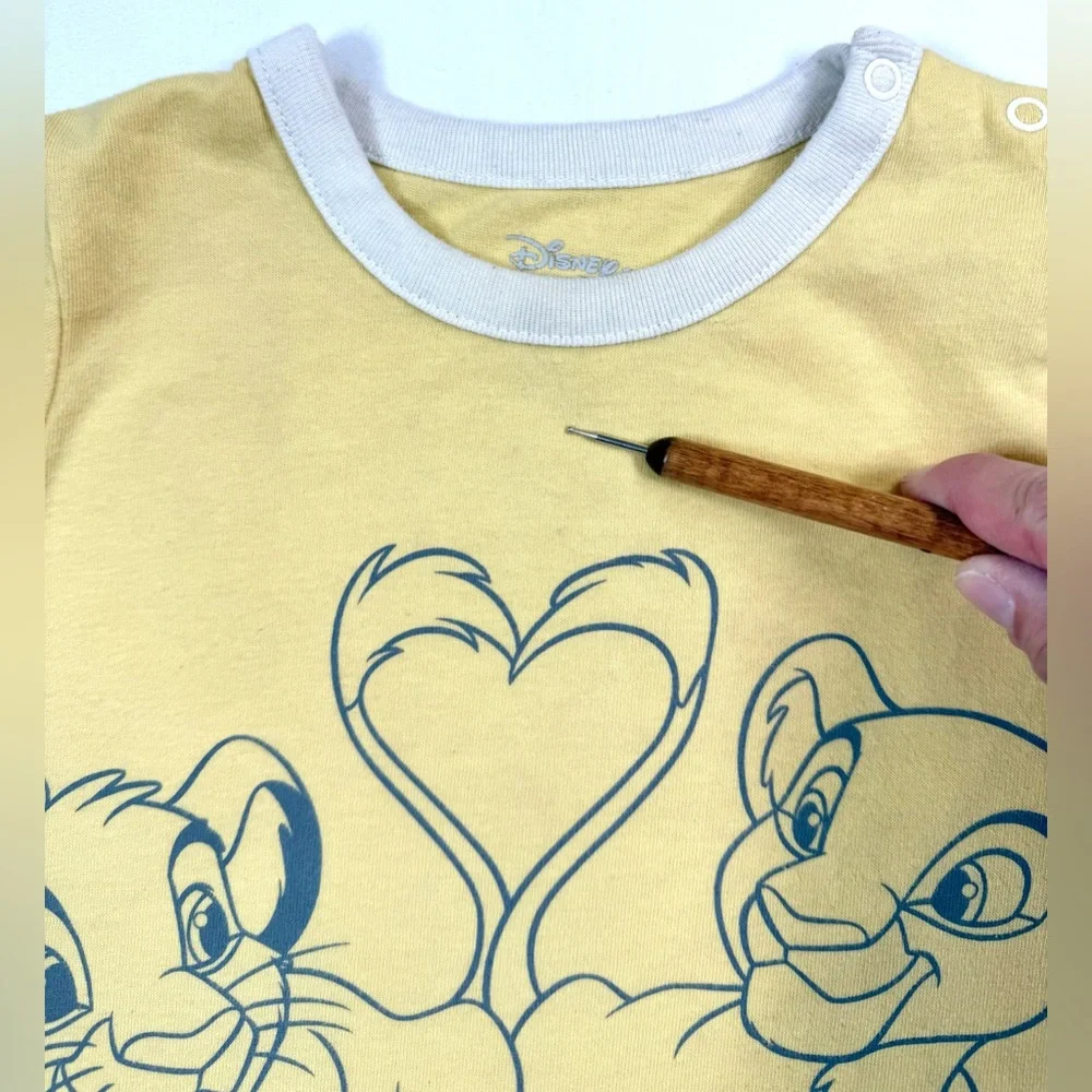 DISNEY‎ BABY Toddler Retro Lion King Simba & Nala Graphic T-Shirt 24M Playwear